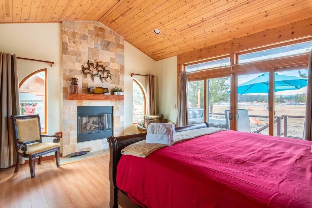 Lake Time Villa New Luxury With Hot Tub Биг Бэар Лейк Экстерьер фото