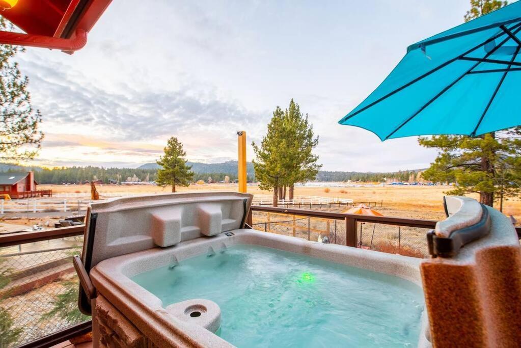 Lake Time Villa New Luxury With Hot Tub Биг Бэар Лейк Экстерьер фото
